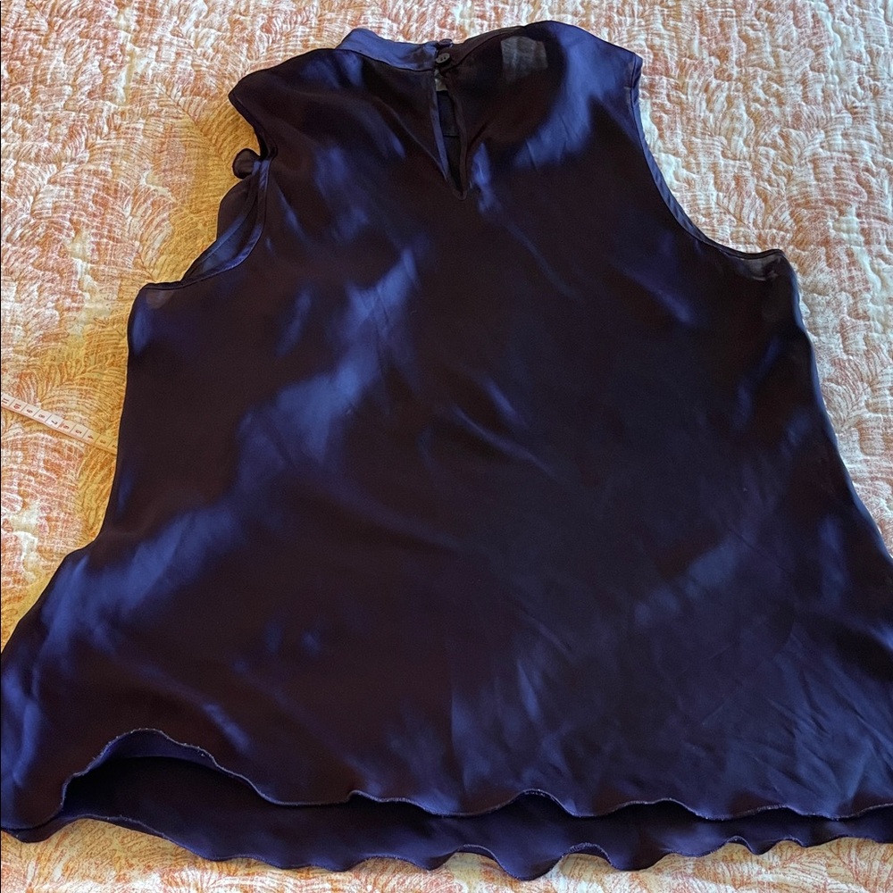 Kenar Plum Ruffle Top - Picture 5 of 6